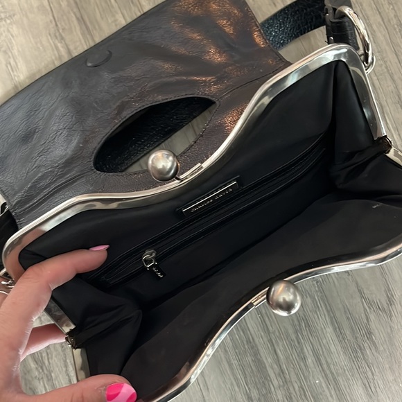 Charles David black leather purse - Picture 4 of 7